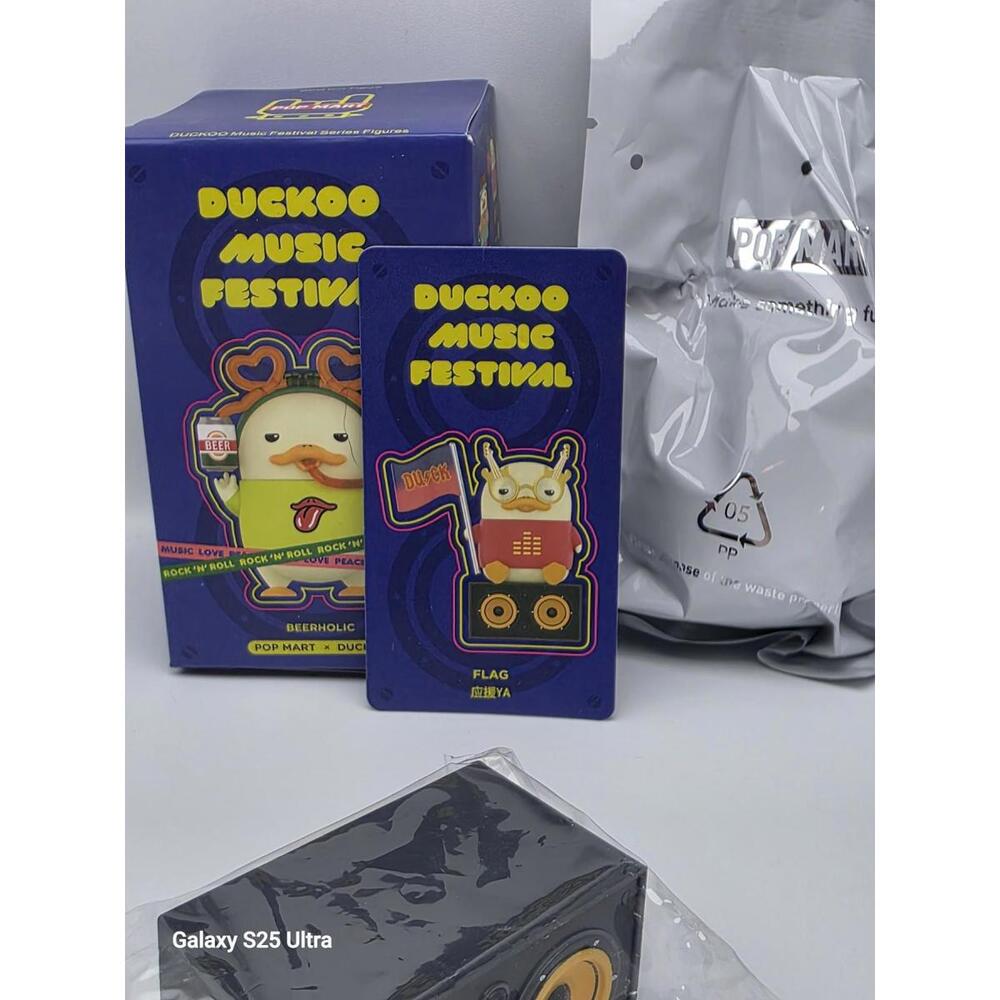Flag DUCKOO Music Festival Series from POPMART Open Bottom Confirmed
